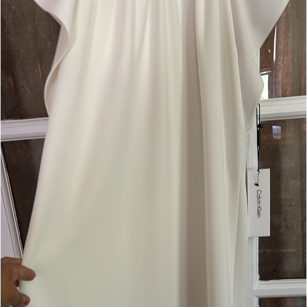 Calvin Klein white dress
